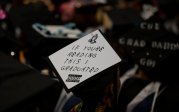 Photo of an ODU student's mortarboard.