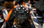 Photo of an ODU student's mortarboard.