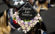 Photo of an ODU student's mortarboard.