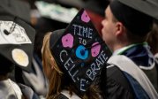 Photo of an ODU student's mortarboard.