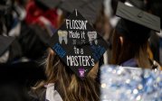 Photo of an ODU student's mortarboard.