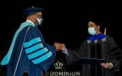 Nearly 2,000 students received degrees at Old Dominion University's 135th Commencement Exercises on Dec. 18 in Chartway Arena at the Ted Constant Convocation Center. Photo Chuck Thomas/ODU