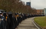 Nearly 2,000 graduates attended the fall commencement ceremonies. Photo Chuck Thomas/ODU