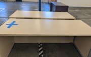 Two computer desks
