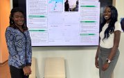 Aaliyah Allen and Janae Brown NSU students present at Elizabeth River conference
