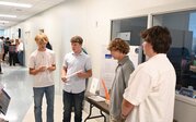 A.W.A.R.S. team – Clayton, Cain, Cole, Ryan presenting their research.