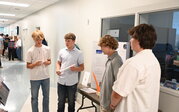 A.W.A.R.S. team – Clayton, Cain, Cole, Ryan presenting their research.