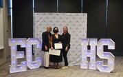 Eva Maddox winner of the Outstanding Use of Technology Award