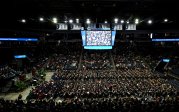A photo of ODU's commencement ceremony.