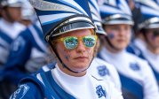 A member of ODU's marching band.