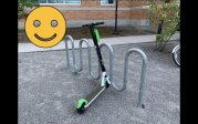 Lime scooter parking example
