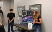 MAC team presenting their research.