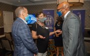 Northern Virginia alumni, students and their parents welcomed President Brian O. Hemphill, Ph.D., and First Lady Marisela Rosas Hemphill, Ph.D., to ODU during the Alexandria stop of their Monarch Nation Tour on Aug. 11 at The Alexandrian.