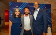 President Brian O. Hemphill, Ph.D., and First Lady Marisela Rosas Hemphill, Ph.D., met with Richmond-area ODU alumni, students and friends on Aug. 12 at the Virginia Museum of Fine Arts during the Monarch Nation Tour.