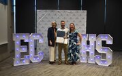 Thomas Campbell winner of the Outstanding Faculty Service award