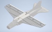 CAD model highlighting new wing design