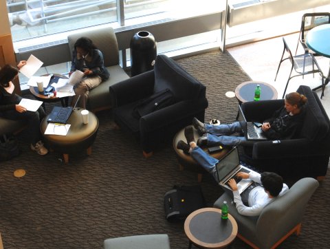 Students Study Together