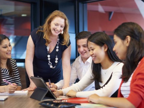 Hospitality manager & staff