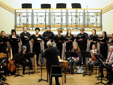 Collegium Musicum, Madrigal Singers, Viol Ensemble and Sacbu