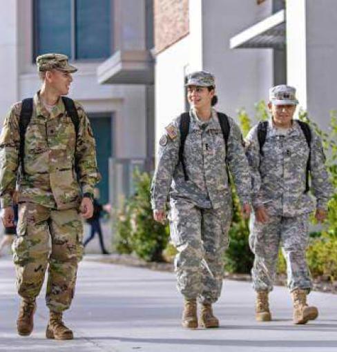 military-students-walking-on-campus