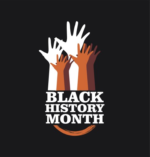 Black History Month Vector Template Design