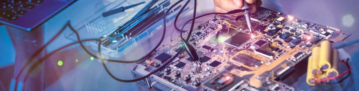 A cyber board being taken apart. 