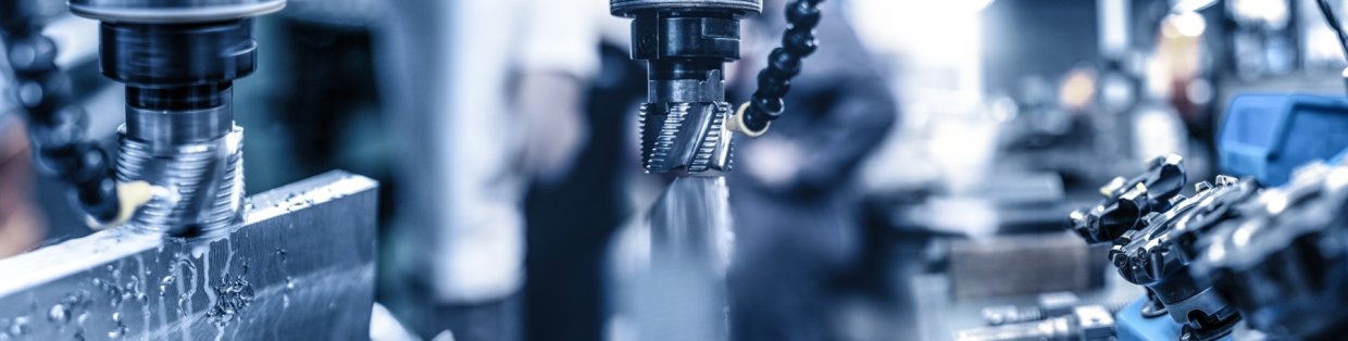 A high-pressurized drill using water to cut steel. 