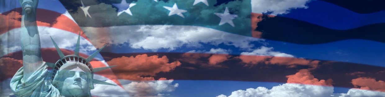 Soliders with an American flag superimposed over their outlines.