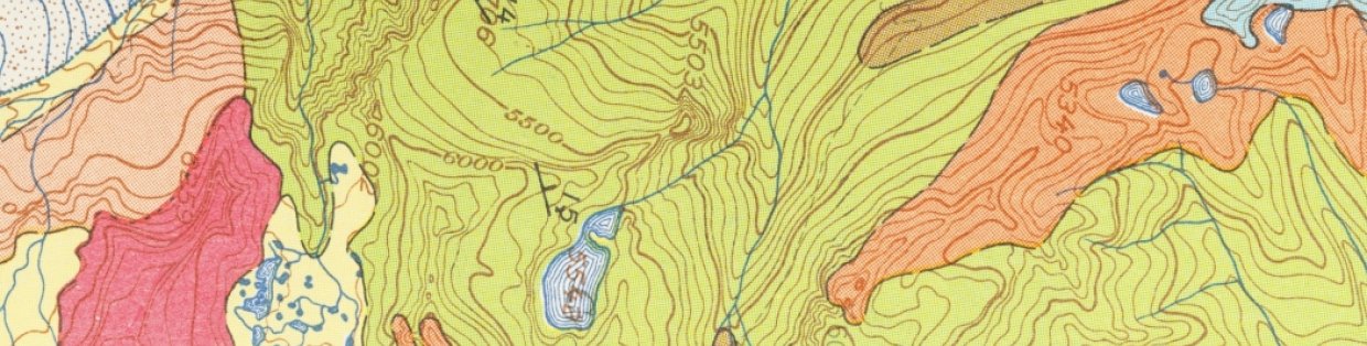Topography map.