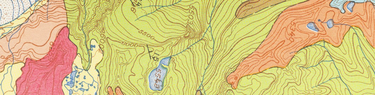 Topography map.