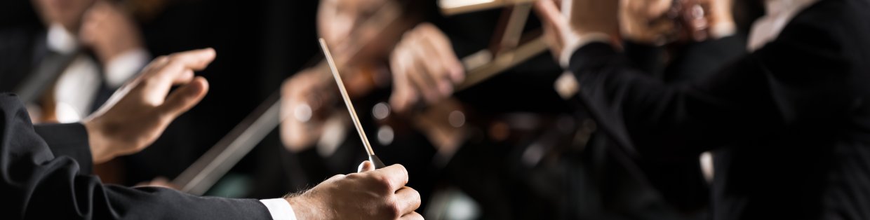 A music performance featuring each person who plays an instrument. 