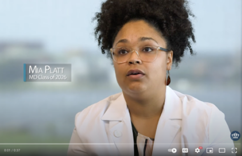 EVMS MD Student's Time at ODU Prepared Her for Medical School