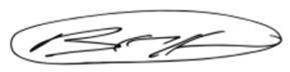 Brian O. Hemphill signature