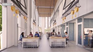 Engineering and Arts Building - Campus Message