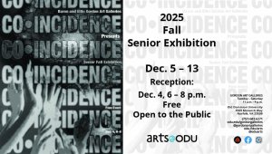 Co·Incidence, Fall Senior 2025 Exhibition. 