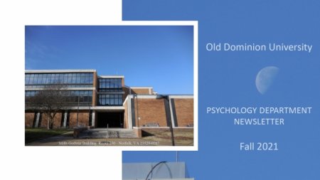 Psychology Department Newsletter Fall 2021 Cover