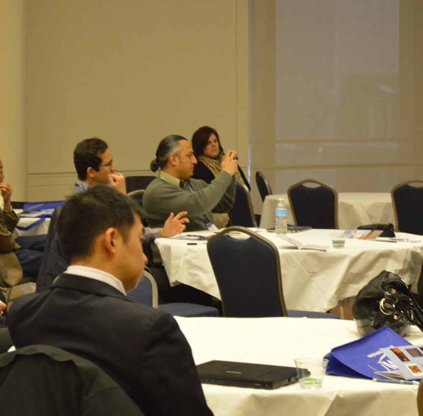 Hamid Razavi & Nazir Barekzi attending the IWPCT 2014