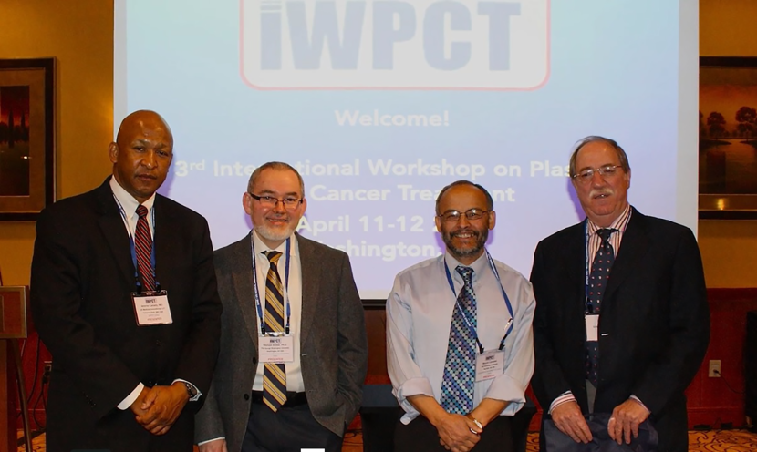 Organizing team of IWPCT 2016. Dr. Laroussi is third from le