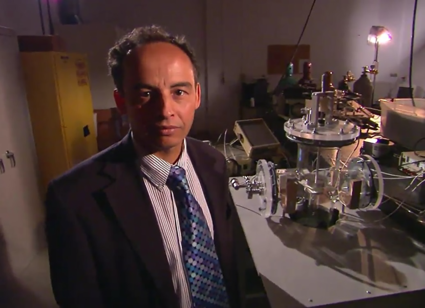 Mounir Laroussi during a lab visit