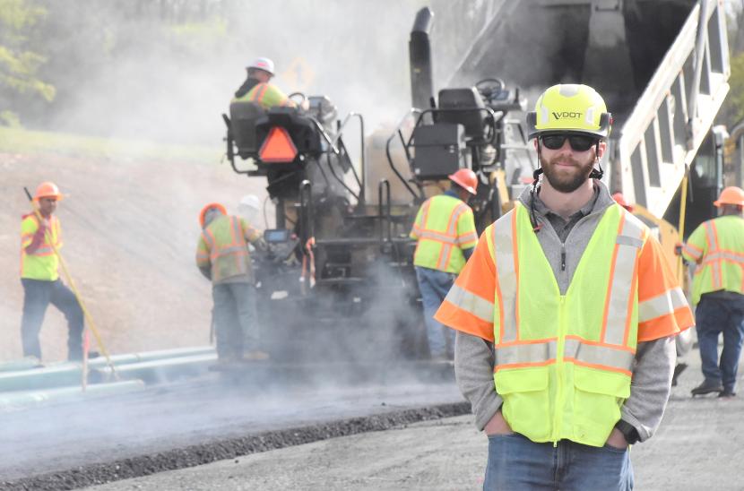 Peter Brennan on the jobsite