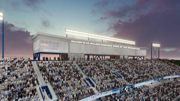 photo of stadium rendering