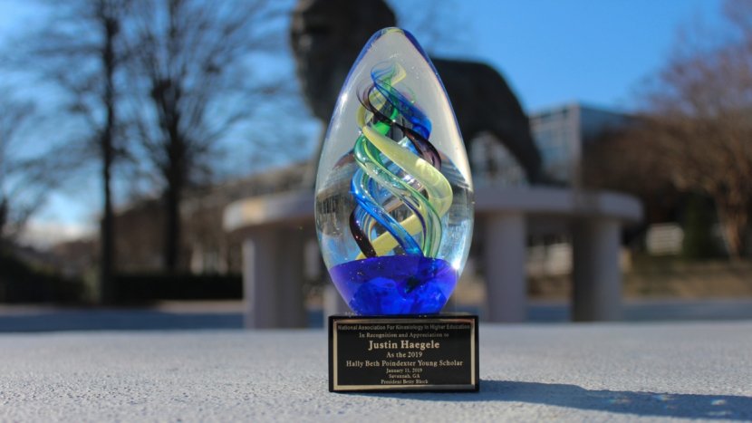 Dr. Justin Haegele 2019 Hally Beth Poindexter Young Scholar 