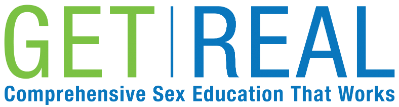 Get Real Comprehensive Sex Education That Works green and bl