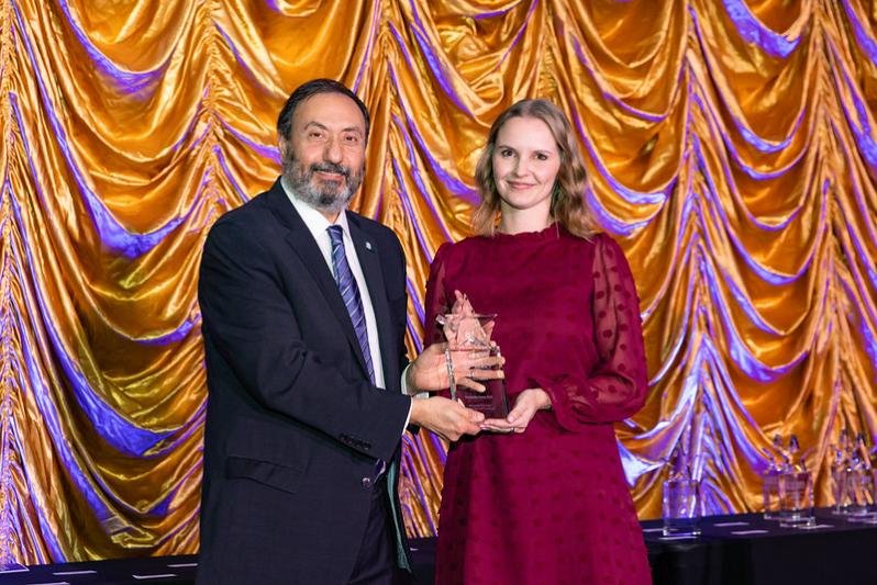 Alfred Abuhamad and Natascha Heise