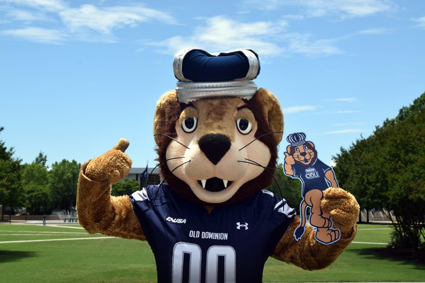 Big Blue and FBB on Kaufman Mall