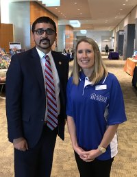 Emily Goodman Scott and Atif Qarni