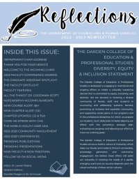 cover of 2023-2023 "reflections"