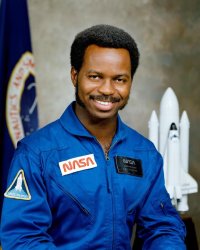 Ronald McNair in his NASA uniform