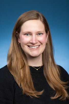 New faculty member, Emily Regan. 