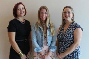 Pictured Angela Eckhoff, Rebeca Tilhou, Rebecca John, and Ni